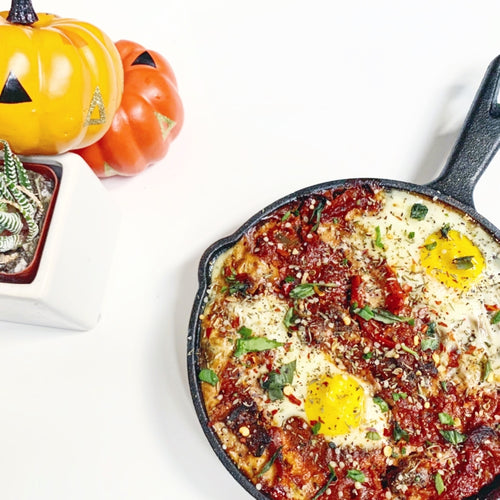 Hearty Egg + Tomato Breakfast