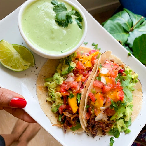 Summer Jackfruit Tacos (Plant-Based!)